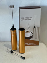 Limited Edition Gold Usb Rechargeable Portable Frappe Maker
