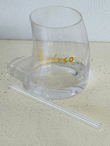Mini Wave Freddo Gold Symbol Glass