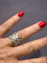 Tina Kotsoni Vera Ring - Gold/Silver