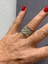 Tina Kotsoni Vera Ring - Gold/Silver