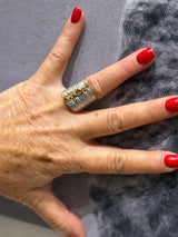 Tina Kotsoni Band Ring - Gold/Silver