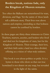 SAINTS OF THE BALKANS VOLUME 1 - Icons of Faith and Resistence