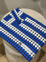 GREEK FLAG EXTRA LARGE HEARTS POUCH