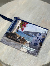 SMALL POUCH - CATS OF GREECE #2