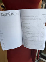 2027 Saint Name Day Diary Planner / English Version - Olive & Lemon