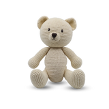 Theo the Teddy - Medium Crochet Sitting and Standing Soft Toy