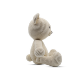 Theo the Teddy - Medium Crochet Sitting and Standing Soft Toy