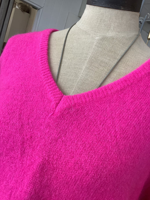 Italian Knit Jumper - Pink