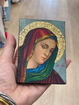 Byzantine PANAYIA (Virgin Mary) small icon