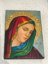 Byzantine PANAYIA (Virgin Mary) small icon
