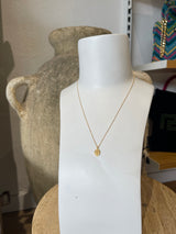 Gold NIKA Necklace Oval