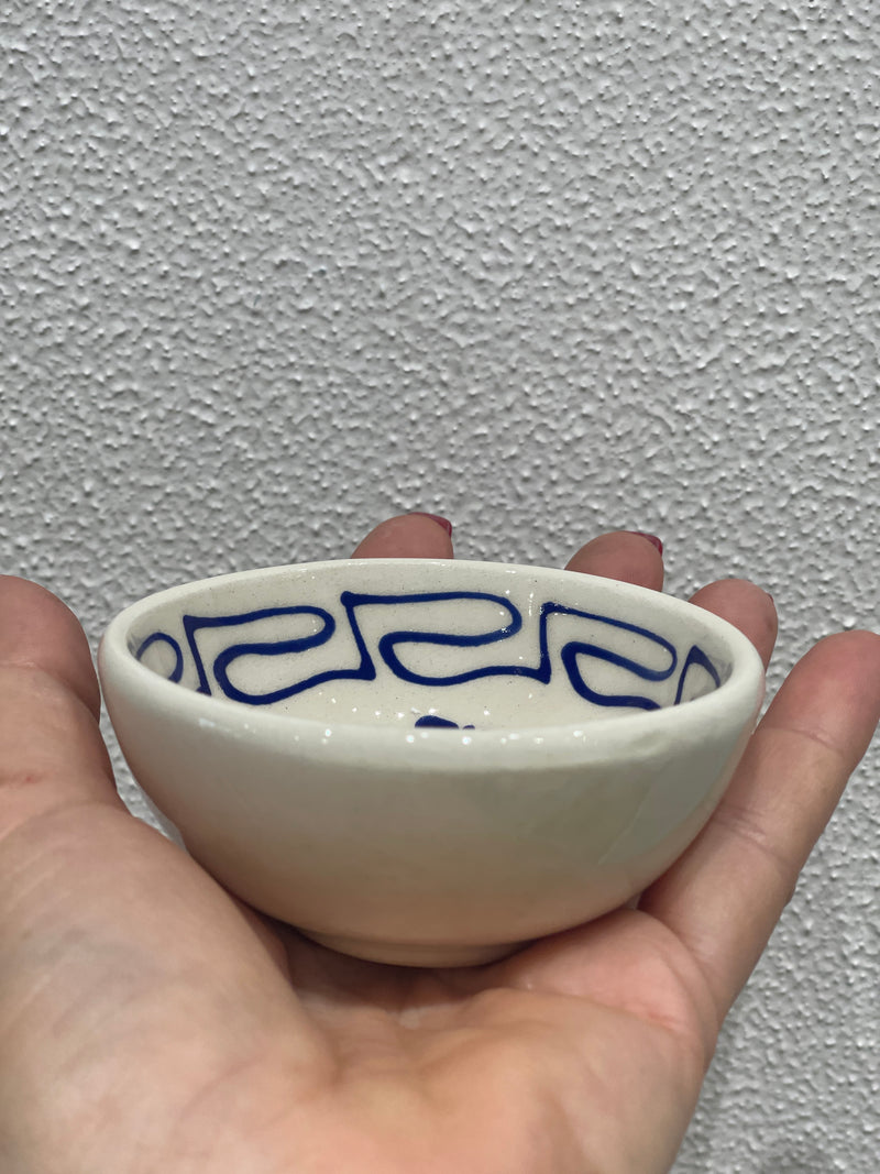 Greek Small Fish ceramic bowl
