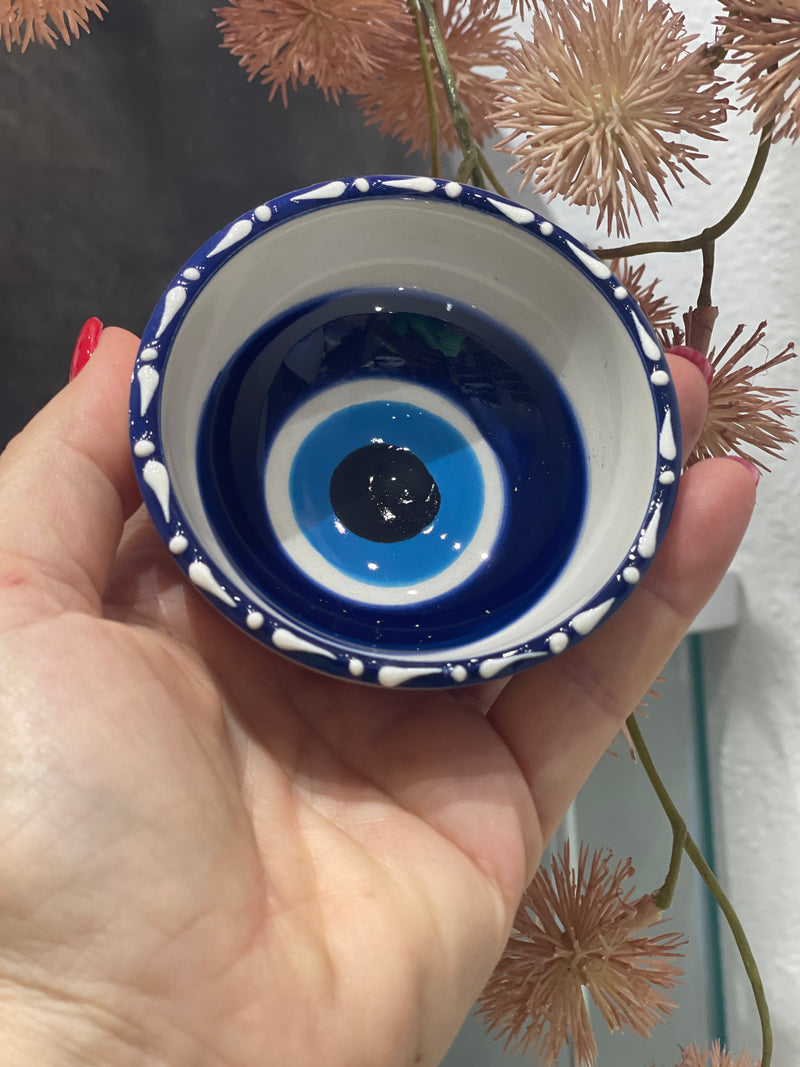 Greek Small Mati ceramic bowl