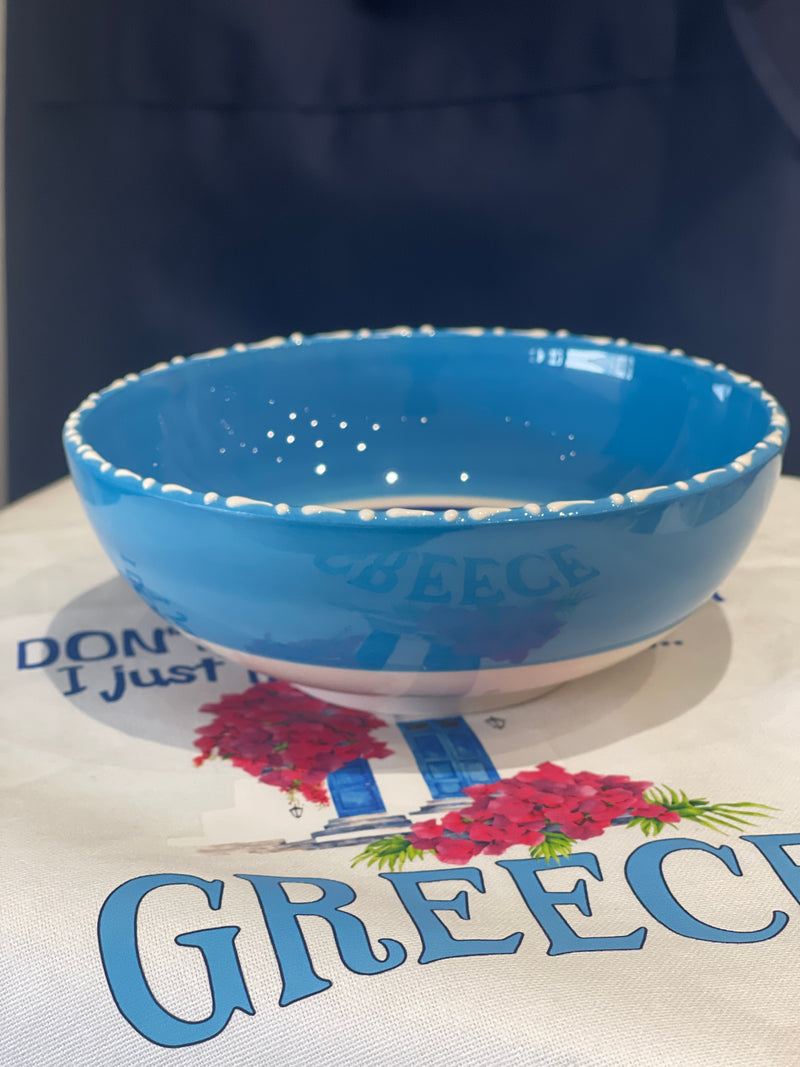 Greek Large Mati ceramic bowl