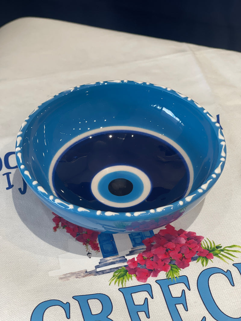 Greek Large Mati ceramic bowl