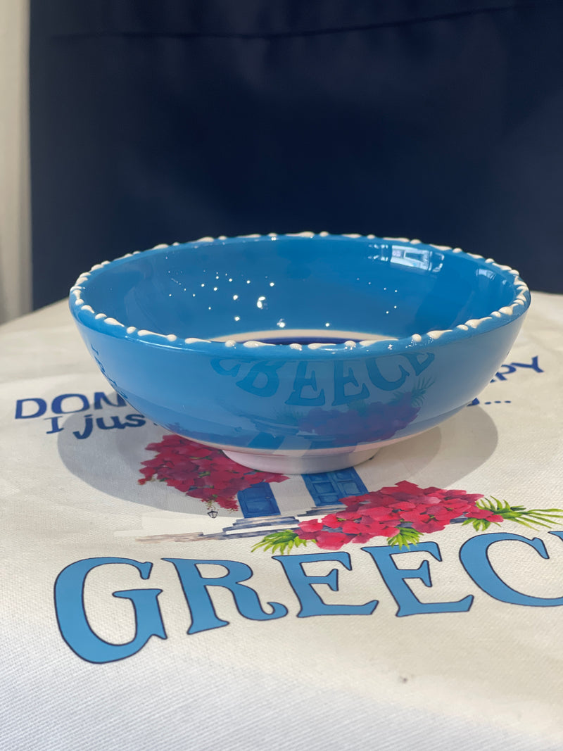 Greek Large Mati ceramic bowl