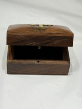 Small box with brass cross