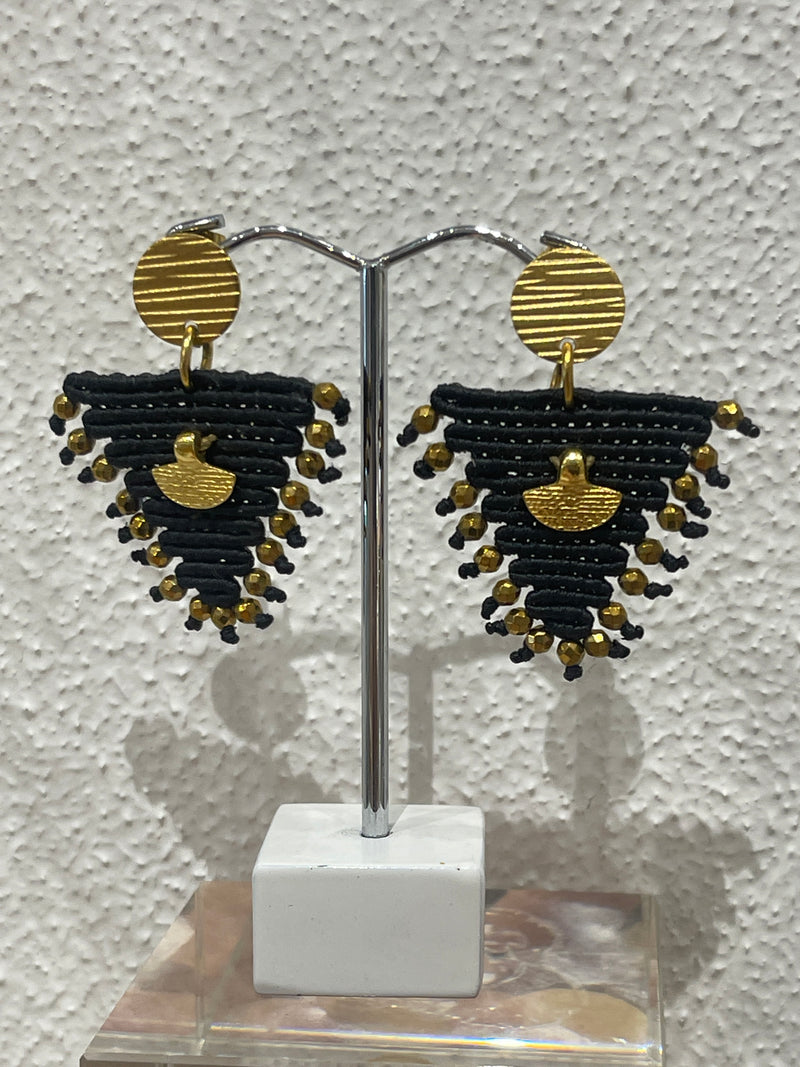 Handwoven Beaded Earrings