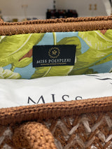 Miss Polyplexi -Montana Bronze and White Crochet Shoulder Bag