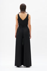 Summer Shelter Overall with wide pants (Black) by Ioanna Kourbela