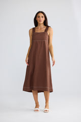 Megan Dress - Coffee