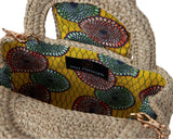 [PRE-ORDER] Miss Polyplexi - Ariel Raffia Taupe Crochet Crossbody Bag