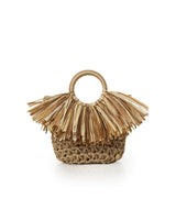 Miss Polyplexi - Melody Gold Crochet Rafia Bag