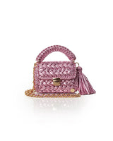 MIss Polyplexi Seville Metallic Rose Pink Seville Crossbody Bag