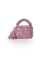 MIss Polyplexi Seville Metallic Rose Pink Seville Crossbody Bag