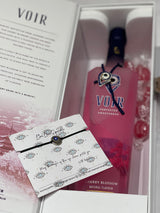 Voir Cherry Blossom flavoured Vodkla bottle packaged with a greek mati bracelet and lollies - gift pack