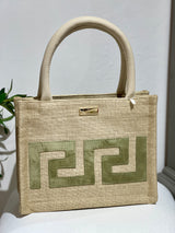 Atticus Small Tote in Cream by Iosifina