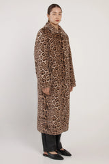 Amaya Animal Print Coat