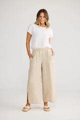 Fly Away Pant - Natural Linen