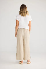 Fly Away Pant - Natural Linen