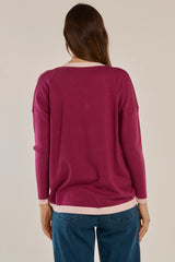Hampton Cardigan - Pink