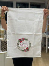 S'Agapo Mama Tea Towel - I love you Mum Cotton Tea towel