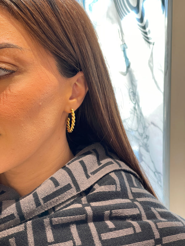 Kardia Gold earrings