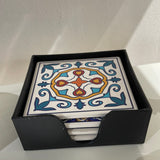 Mediterranian Ceramic Coasters