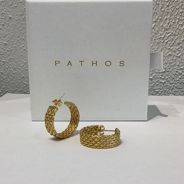 Corfu Gold earrings