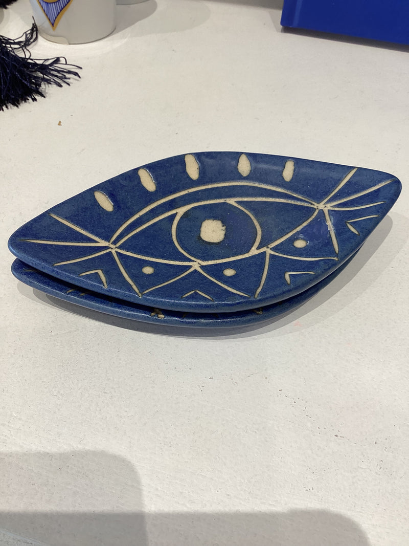 Small Ceramic Mati (eye)  Dish