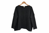 Olivia Pure Lambswool Jumper - Charcoal