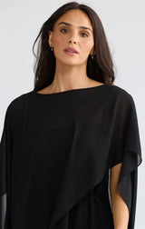 Park Avenue Cape - Black