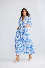 Rachel Maxi Dress - Blue Bliss