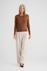 St James Knit - Chocolate