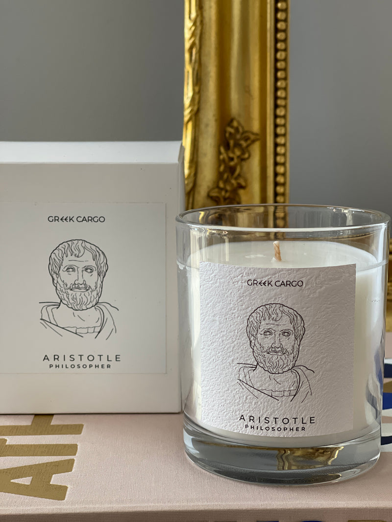 ARISTOTLE Soy Candle by Greek Cargo