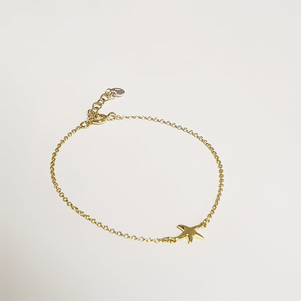 Gold Starfish Bracelet