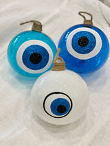 Hand Blown Glass Bauble Round Mati