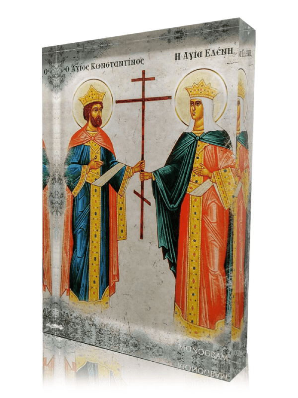 Agios Konstandinos and Agia Eleni Icon