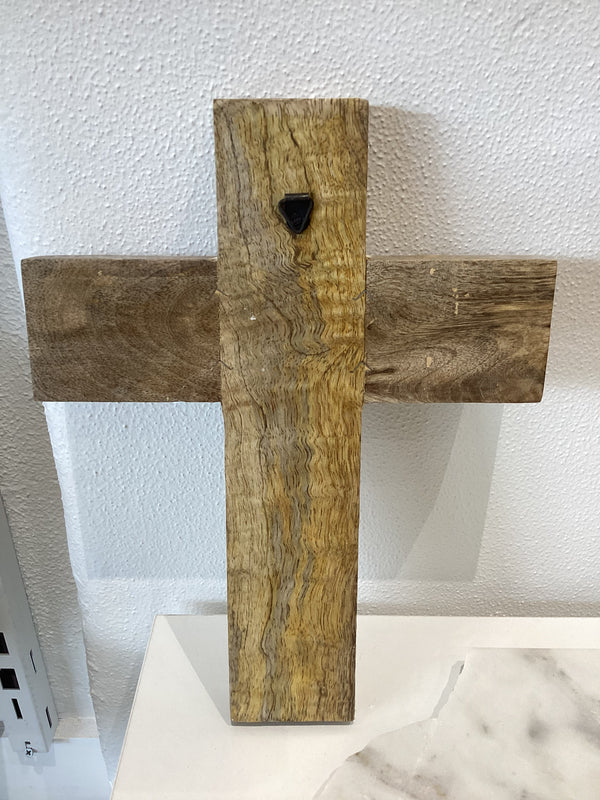 Wooden Cross Ornament