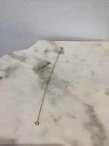Sterling Silver Cross and Eye bracelet